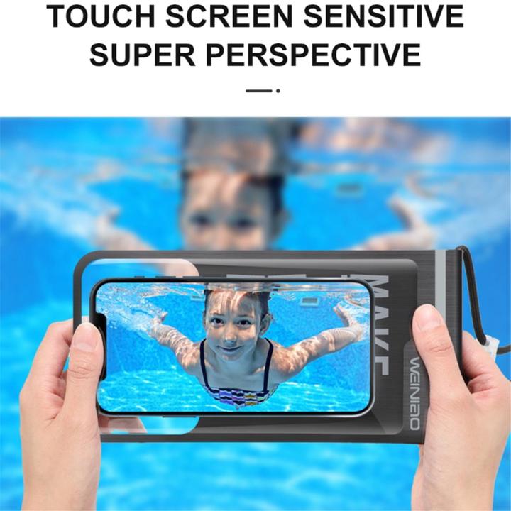 Actual product image Ueli Express Universal waterproof smartphone mobile phone pouch protective cover (Universal)