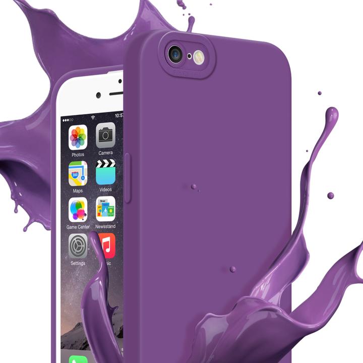 Produktbild Cadorabo Hülle für Apple iPhone 6 / 6S im TPU Fluid LM162 Style (Apple iPhone 6)