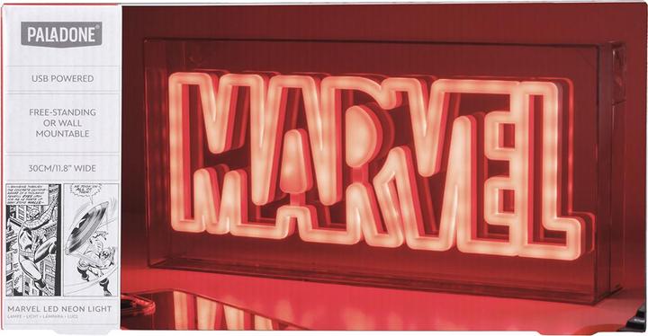 Actual product image Paladone Products Marvel - Lamp Logo Marvel Neon LED