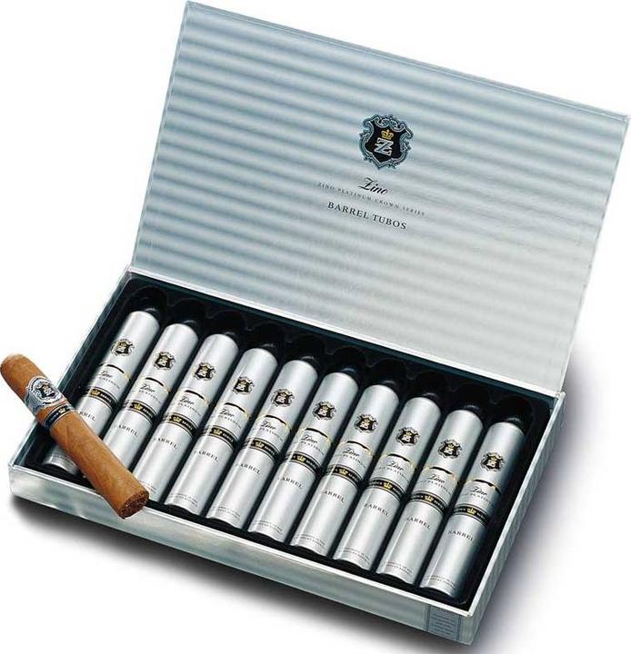 Produktbild Zino Platinum Crown Series Barrel Tubos (Robusto)