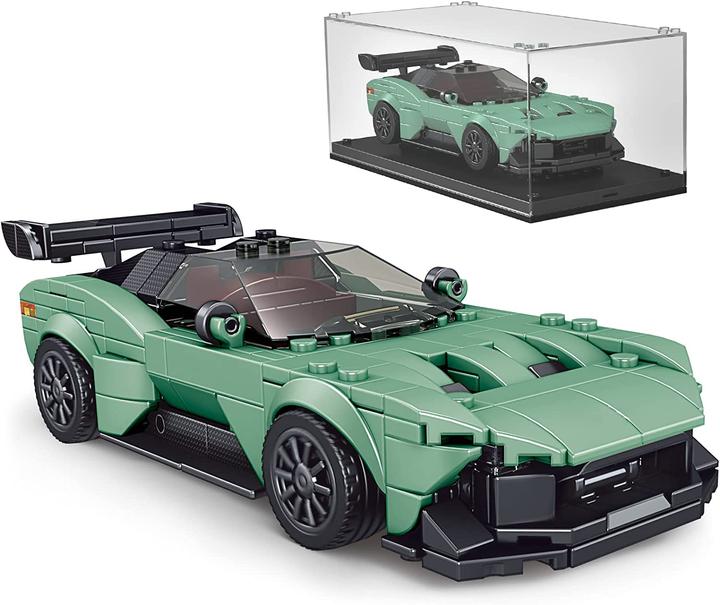 Actual product image Mould King Vulcan sports car with display box