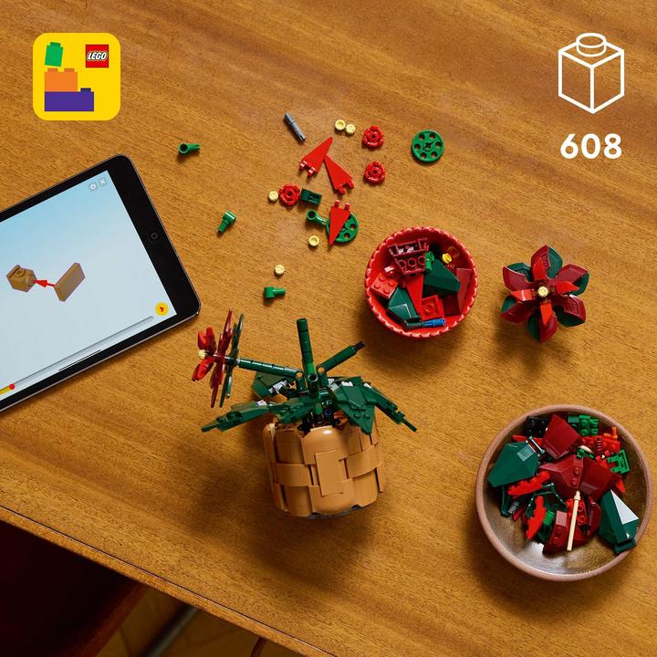 Produktbild LEGO Weihnachtsstern (10370, LEGO Icons)