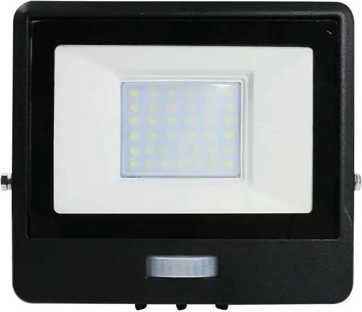 Produktbild V-TAC VT138S 30W LED PIR Sensor Fluter SAMSUNG Chip Black Body 3000K (2340 lm, IP65)
