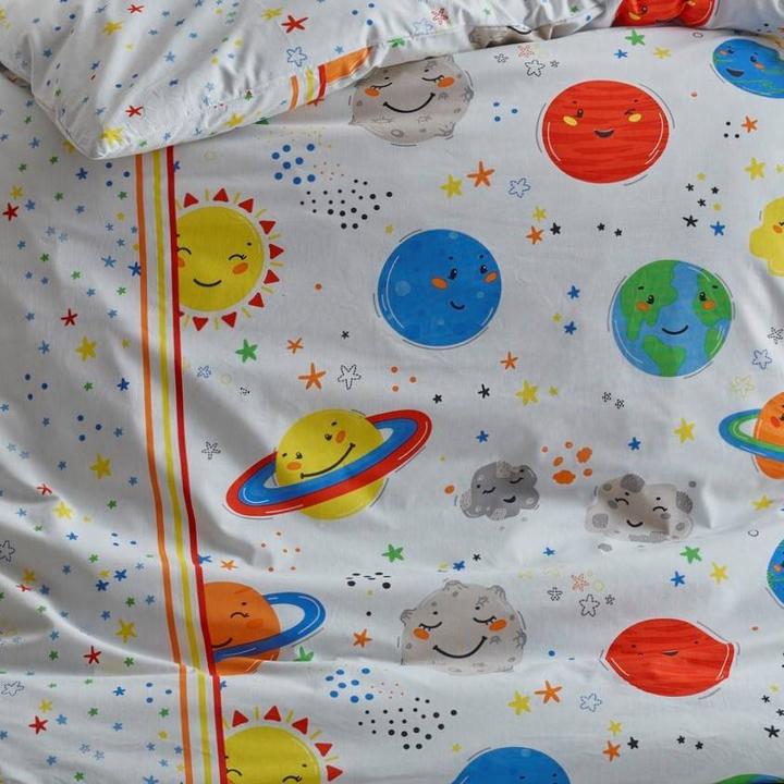Actual product image Cotton Box Baby Bedding Planet (100 x 135 cm, 40 x 60 cm, 35 x 45 cm)
