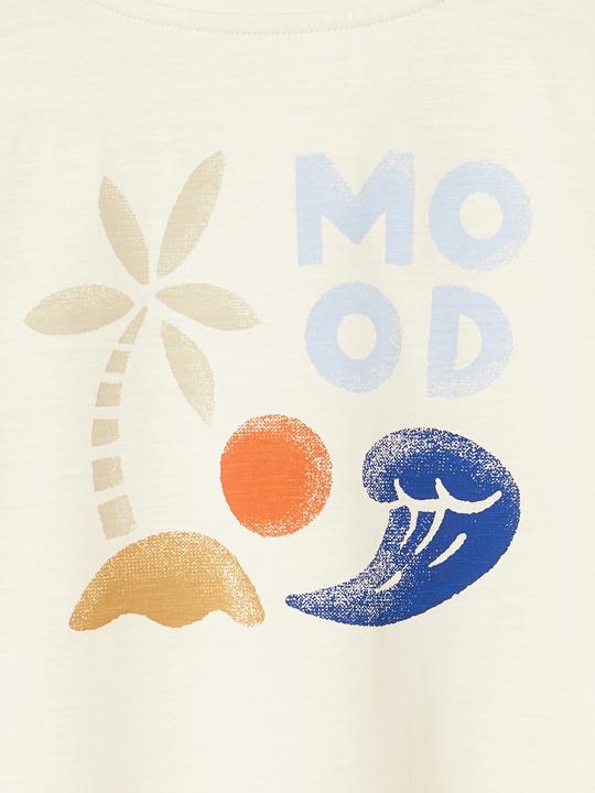 Actual product image Vertbaudet Jungen T-Shirt mit XL-Print hinten und Recycling-Baumwolle (110)