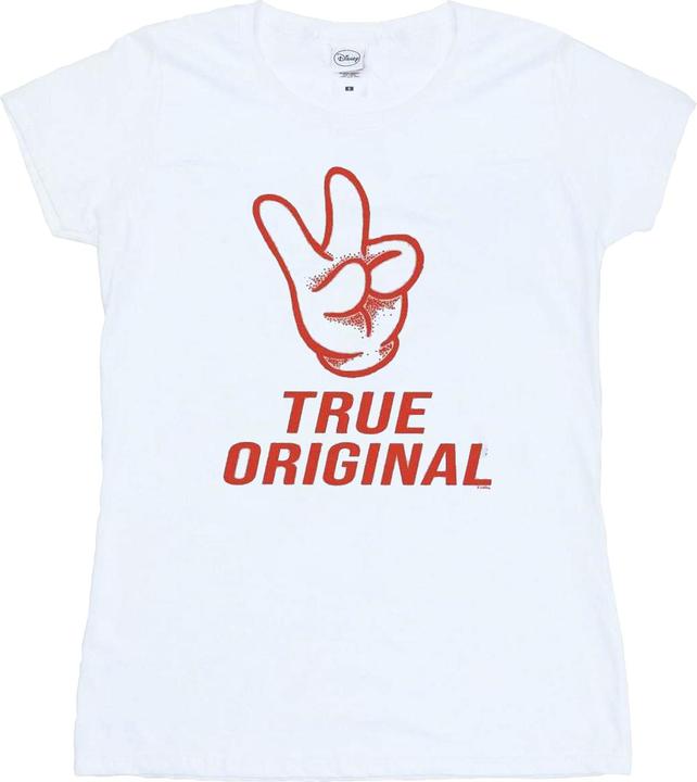 Immagine prodotto Disney Mickey Mouse True Original Maglietta Donna (S)