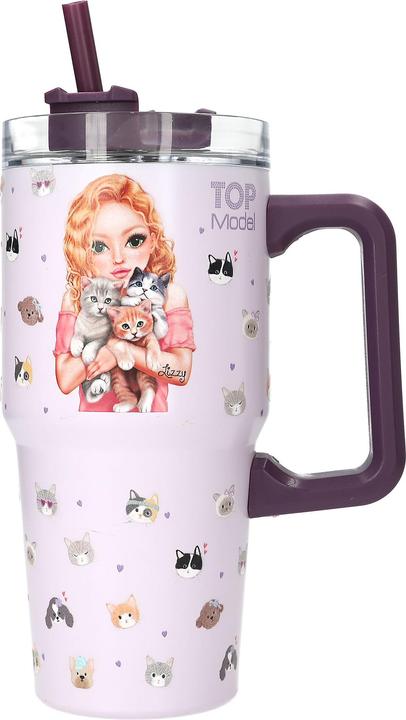 Actual product image Magni DEPESCHE TOPModel To Go Becher KITTY and DOGGY (0.60 l)