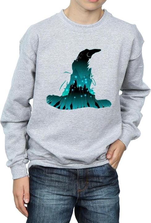 Actual product image Boys Hogwarts Silhouette Sweatshirt (152, 158)