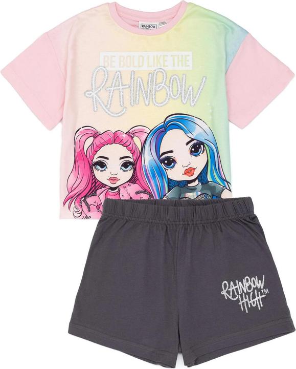 Produktbild Rainbow Be Bold Schlafanzug mit Shorts Mädchen (140)
