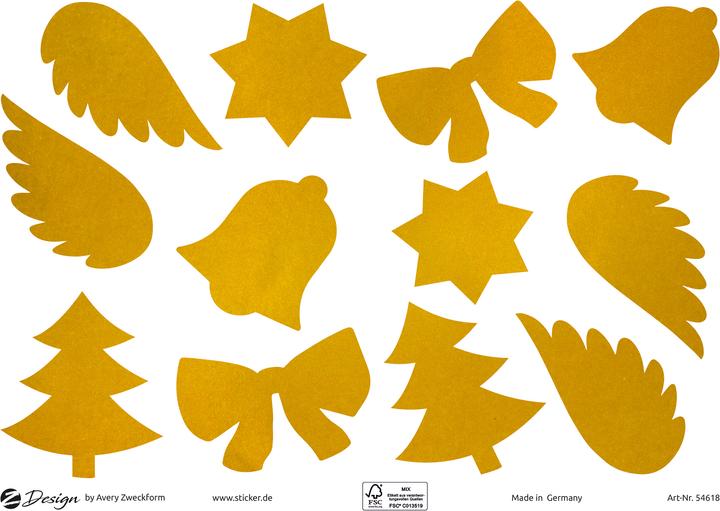 Actual product image Avery Motif Sticker Labelling Labels A5 1 piece
