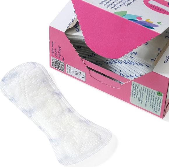 Immagine prodotto dm Jessa Panty Liners Active Shape Fragranza fresca (Fodere per mutande)