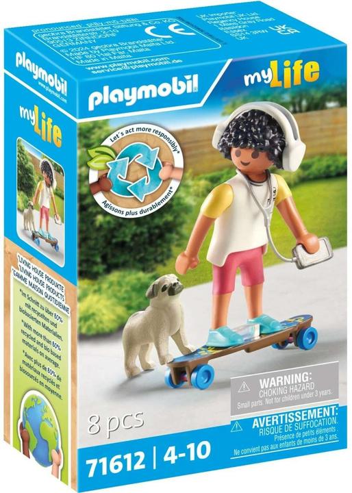 Produktbild Playmobil Junge mit Hund (71612, Playmobil My Life)