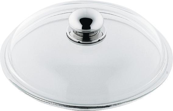 Silit Couvercle en verre pour poêles Ø 20cm (20 cm, Métal, Verre)