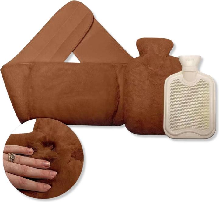 Image du produit Hermex Kit ceinture et bouillotte Chauffe-mains Chauffe-ventre Bouillotte (0.80 l)