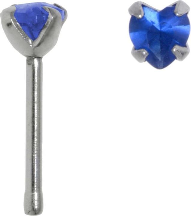 Image du produit Bijouteria Piercing nez (Zircone, Acier chirurgical 316L)