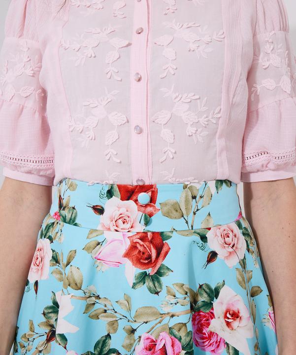 Produktbild Joe Browns Flattering Vintage Rose Print Full Skirt (42)