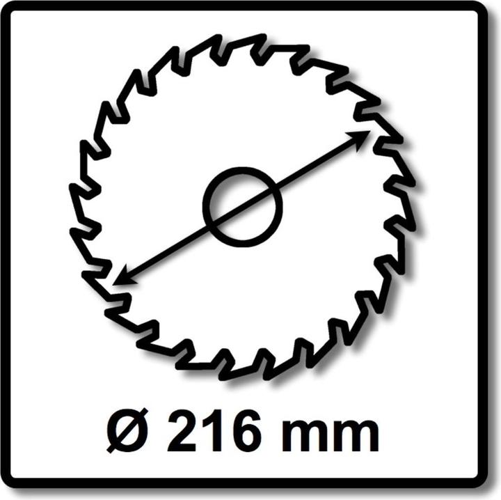 Actual product image Bosch Professional Zubehör PRO Aluminium cordless circular saw blade, 216 x 2.2 x 30 mm