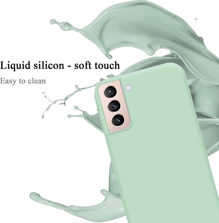 Actual product image Cadorabo TPU Liquid Silicone Case Cover (Samsung Galaxy S21+)