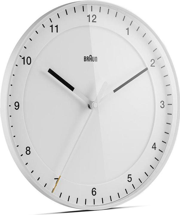 Actual product image Braun BC17W Classic wall clock