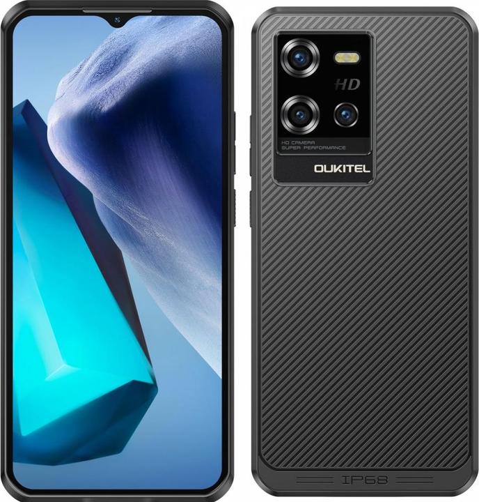 Image du produit Oukitel Smartphone WP50 4/256 6500mAh DS. Noir (256 Go, Noir, 6.60", Double SIM, 48 Mpx, 5G)