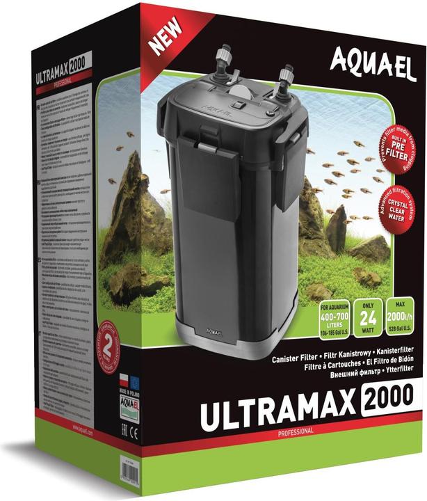 Image du produit Aquael Filtre d'aquarium (700 l, Filtres externes, Eau salée)