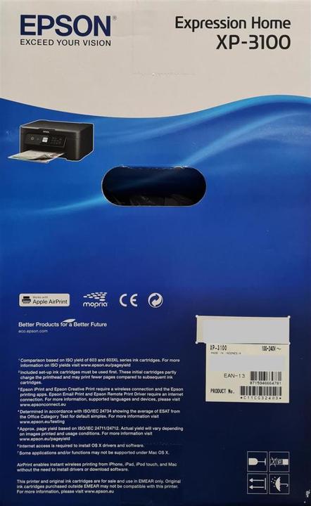Produktbild Epson XP-3100 Home (Tintenpatrone, Farbe)
