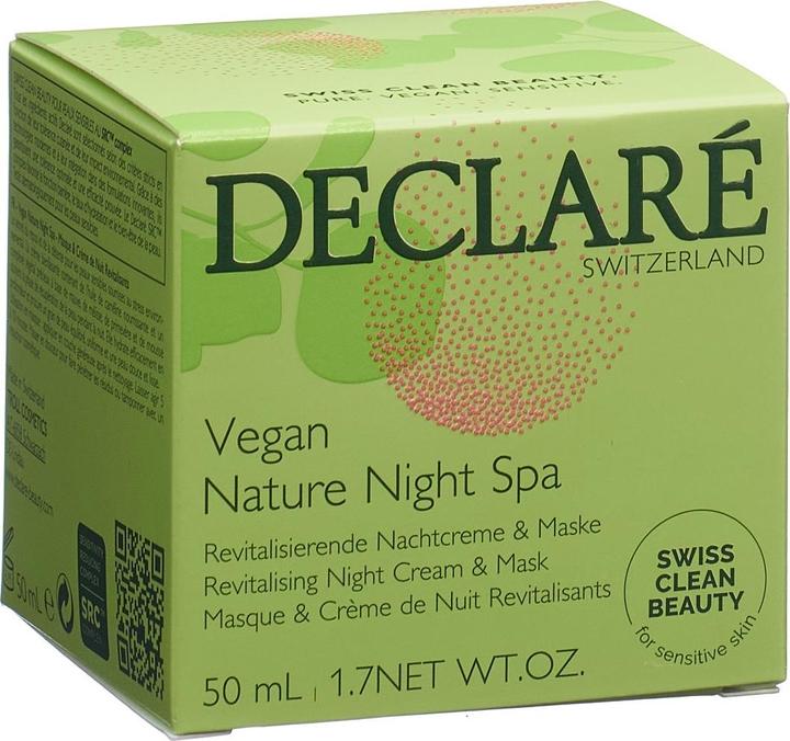 Image du produit Declaré Nature Night Spa Crème & Mask (50 ml, Crème de nuit)