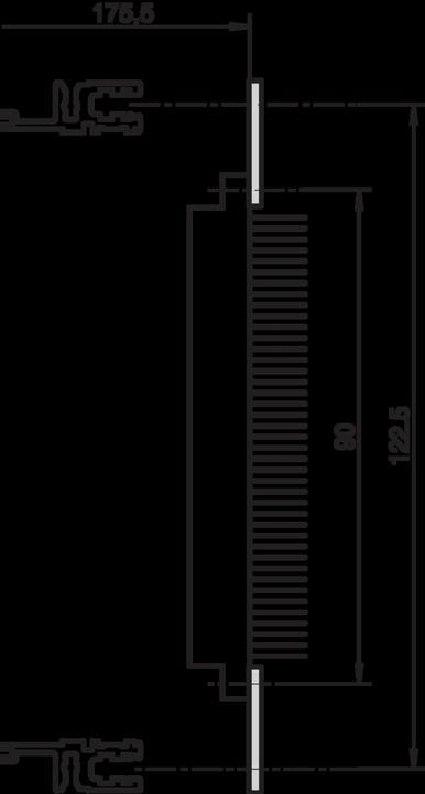 Immagine prodotto Schroff Guida perforata per connettori secondo EN 60603-2 (DIN 41612) - LOCHSCH.84H