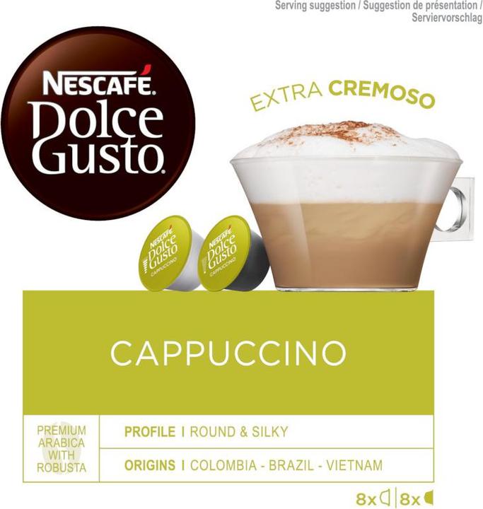 Image du produit Nescafé Dolce Gusto Cappuccino (8 x Port.)