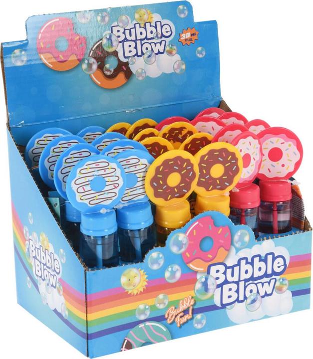 Produktbild Seifenblasen Donut 30ml, 24Stk.