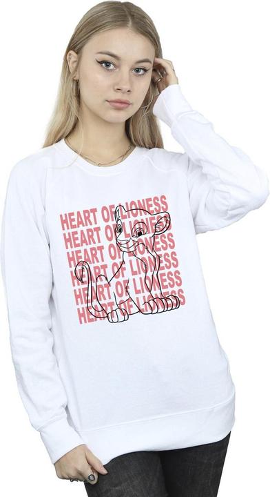 Actual product image Disney Womens/Ladies The Lion King Heart Of A Lioness Sweatshirt (L)