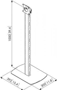 Actual product image Vogels PTA 3101 FLOOR STAND