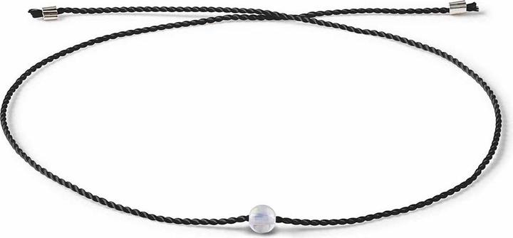 Produktbild Seelenband Armband "Klarheitsstifter" (23 cm, Kristall, Vegane Perlseide)