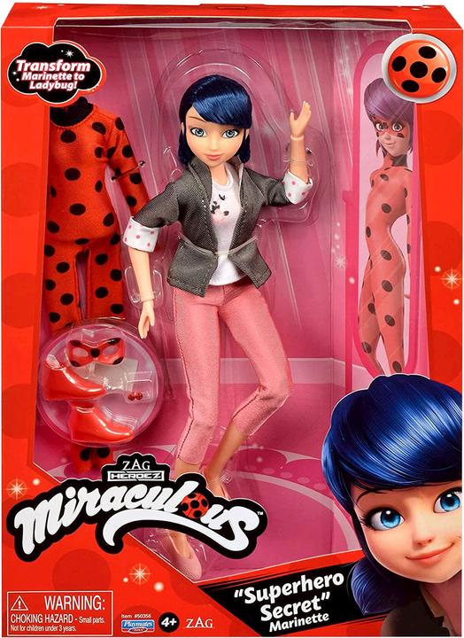 Actual product image Bandai Miraculous doll with clothes