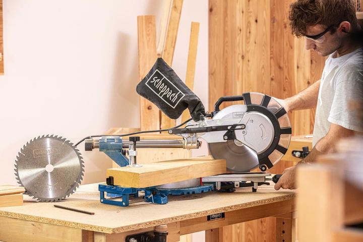 Produktbild Scheppach Querschneidemaschine HM254SPX + Zusatzscheibe