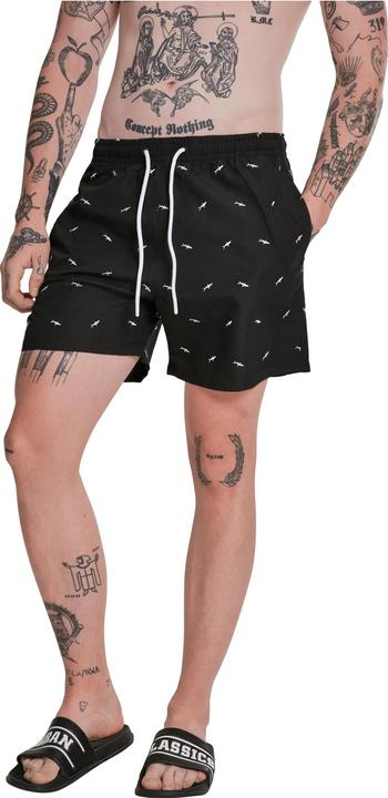 Urban Classics Embroidery Swim Shorts