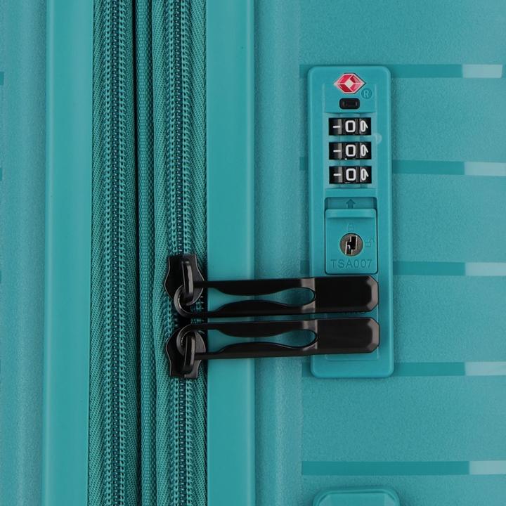 Image du produit D&N Travel Line 4500 Ensemble de valises à 4 roulettes 3 pièces avec soufflet extensible (205 l, XL (à partir de 115l))