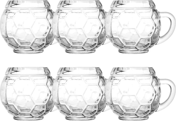 Produktbild Ich-zapfe Bierglas 6er Set, Fussball Bierkanne - 0,3 Liter (0.30 l, 1 x)