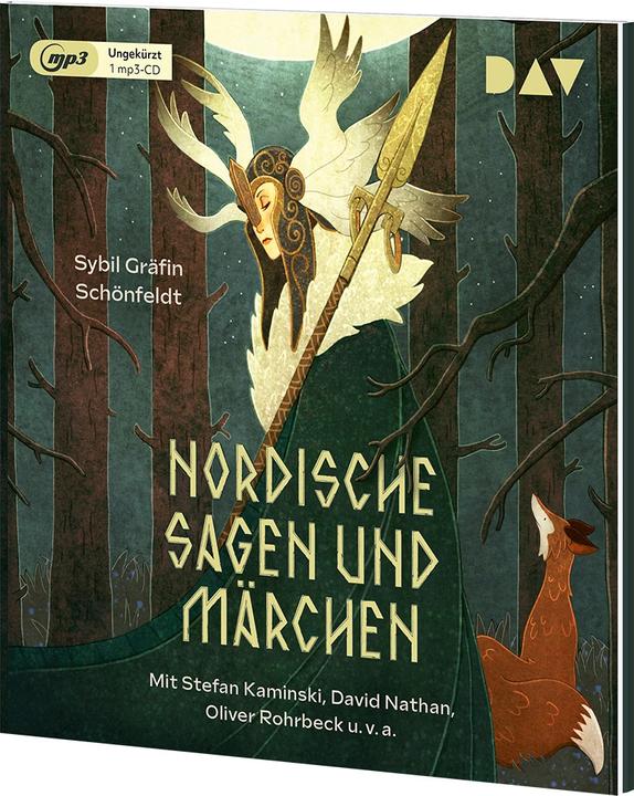 Actual product image D.A.V. Nordic sagas and fairy tales (mp3) (Sybil Countess Schönfeldt, Justin Hernandez, Melanie Pukass, Stefan Kaminski, David Nathan, Cathlen Gawlich, Simon Hunter, German)