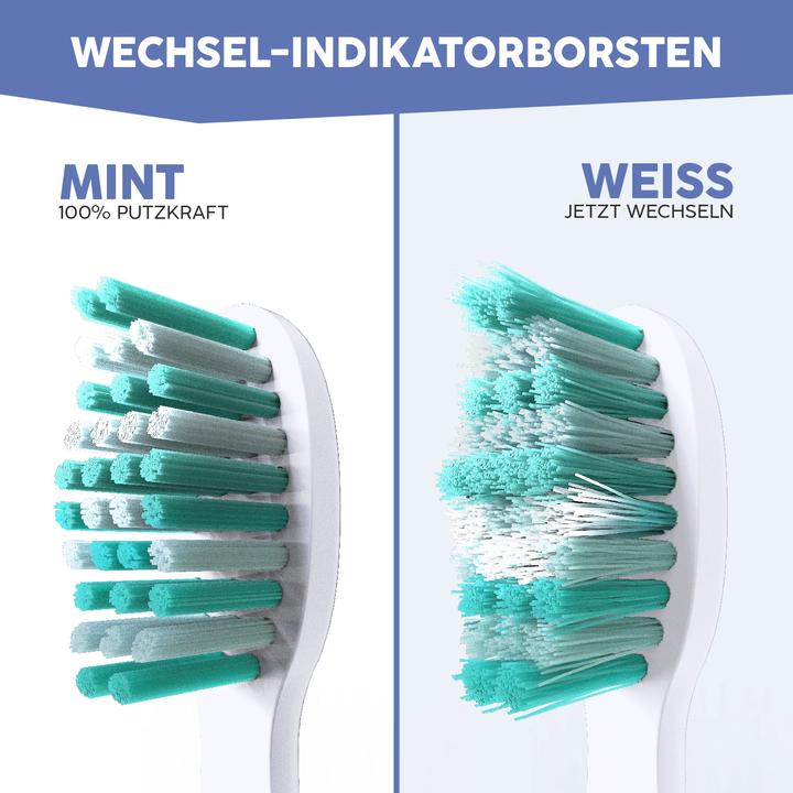 Actual product image happybrush Happy Brush ECO VIBE KIDS clip-on brushes Agnes (3 x)