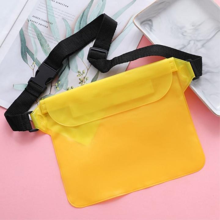 Image du produit Cover-Discount Sac étanche Dry Bag pour appareil mobile et petits articles jaune