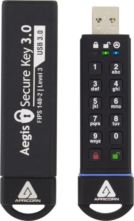 Actual product image Apricorn SecureKey (16 GB, USB-A, USB 3.0)