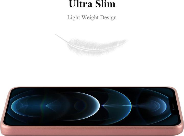 Productafbeelding Cadorabo TPU Matte Metallic hoes (Apple iPhone 12, Realme 12 Pro+)