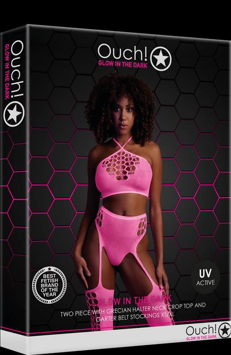 Produktbild Ouch! Two Piece with Crop Top and Stockings (One Size)