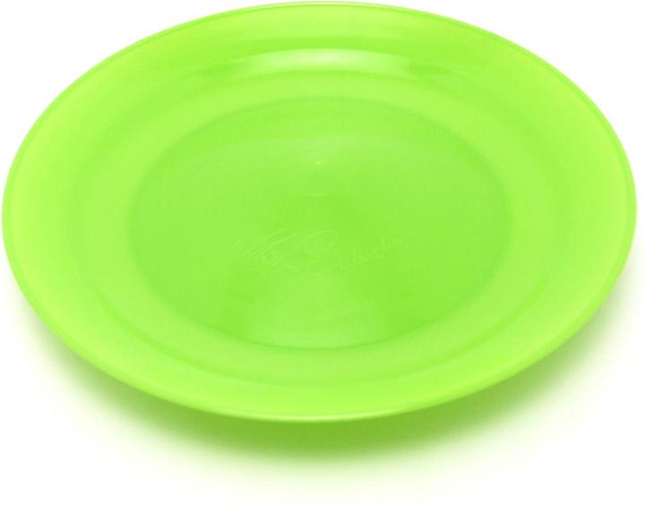 Actual product image Jonglerie Juggling plate standard green ø 240 mm, 90 g, plastic, unbreakable