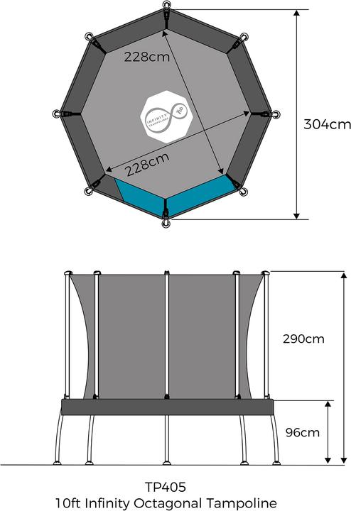 Immagine prodotto TP Toys L'infinito (305 cm)