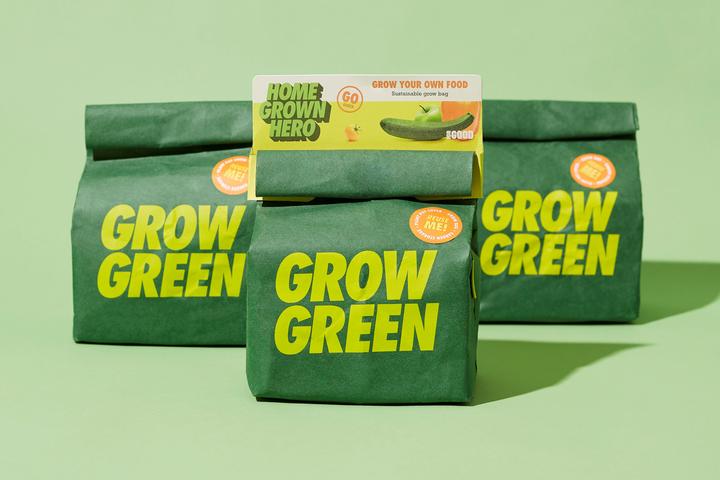 Image du produit Luckies Home Grow Hero - Sac de culture durable (17 cm, 12 cm)