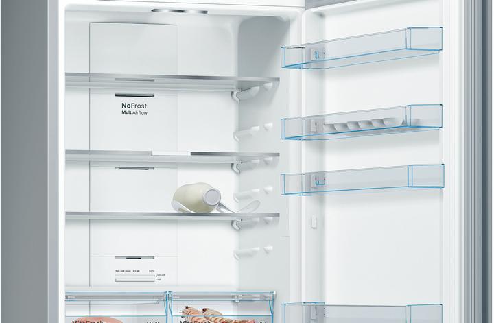 Image du produit Bosch Hausgeräte Combinaison réfrigérateur-congélateur NoFrostE (435 l)