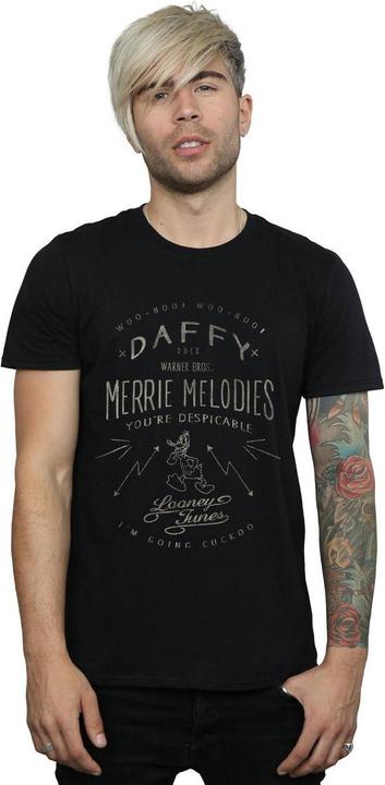Actual product image Looney Tunes Mens Daffy Duck Despicable T-Shirt (3XL)