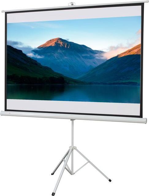 Produktbild Swisshandel24 Beamer Leinwand mit Stativ, 4:3 Projektionsfläche, 84 Zoll Präsentationswand (84", 4:3)